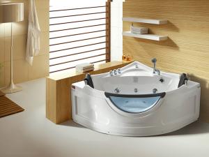 China M3135 Massage Acrylic Whirlpool Bathtub Alkali Free Pure Sanitary Grade on sale