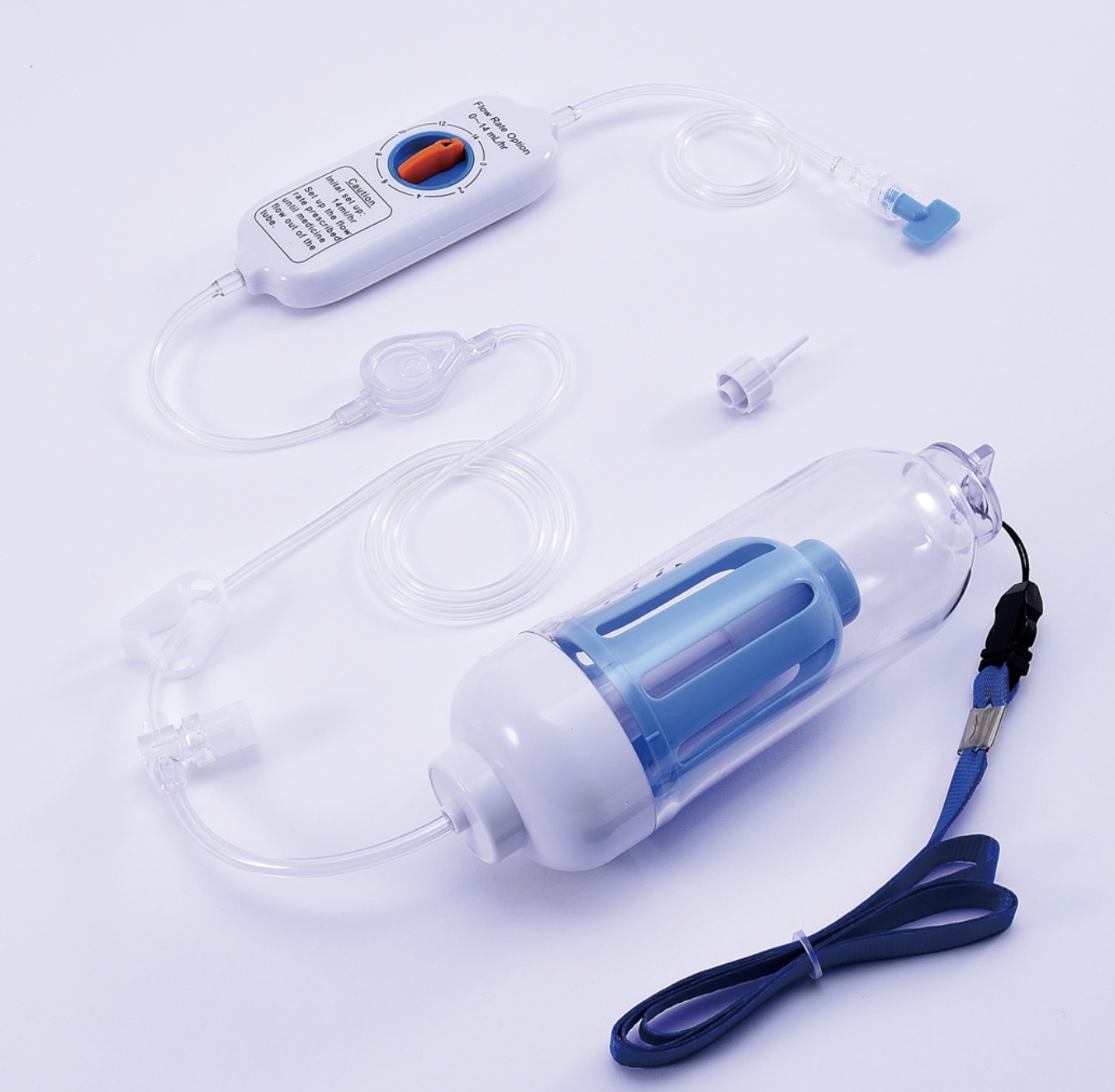 ISO Certified Silicone Tensile Drive Disposable Infusion Elastomeric Pump for Medical