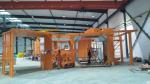 Tower Roto Molding Machines ，Three-arm rotaty molding machine，Plastic forming