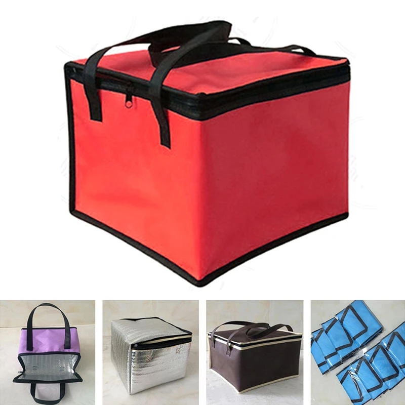 Customize Non Woven Insulated Reusable Lunch Containers Fresh Ice Cooler Bags