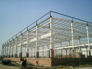Wholesale Heavy Prefab 100000 Sqm Warehouse Steel Structure Construction from china suppliers