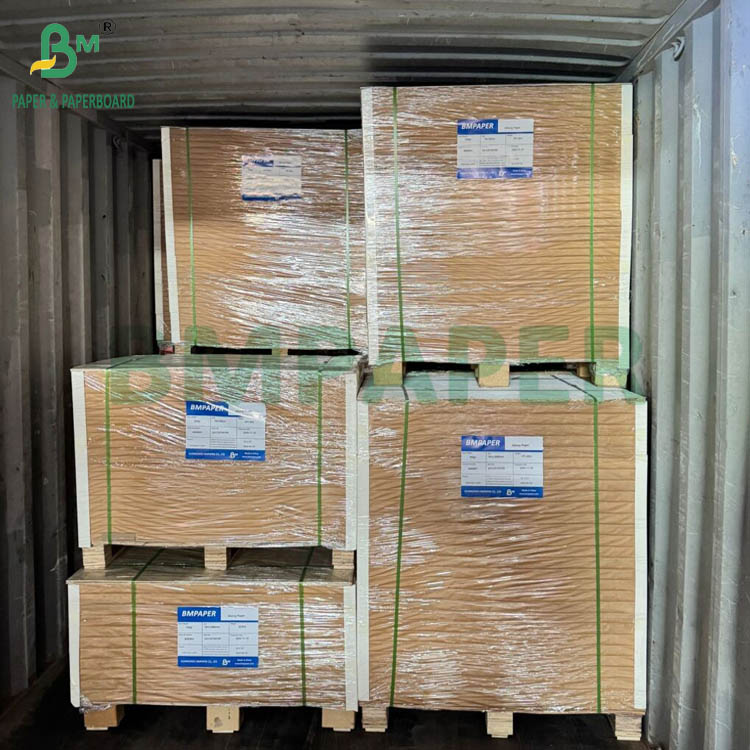 70gsm 75gsm Wet Strength Paper For Bear Label 24" X 36" In Sheet Reem Wrapped Whiteness 98%