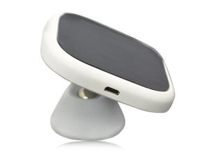 Universal QI Standard Wireless Charger Cradle Suction Car Charger for Smartphone with Adjustable Mount