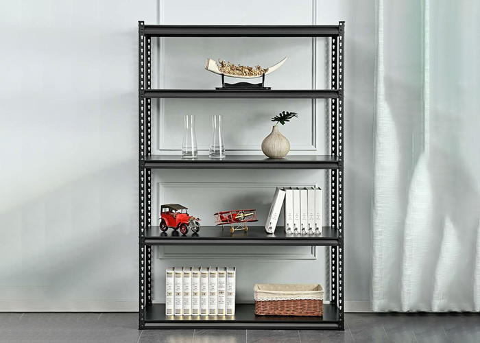 heavy duty Boltless Metal Shelving 2500 Pounds Slotted Angle Storage Racks