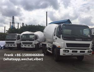 Wholesale 8 CBM 10PE1 Engine Used Isuzu Mixer Truck 8375 * 2496 * 3950 Mm Size from china suppliers