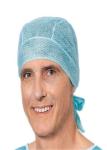 Sweat Absorption Surgical Head Cover , Disposable Hair Nets Polypropylene