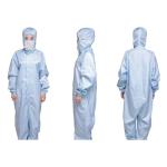 Anti Static 2.5mm Grid SMS Protective Working Coveralls