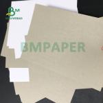 Recycled Pulp C1S Box Board Grey Back Paper 230gsm 250gsm For Medicine Packing