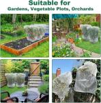 Plant Freeze Protection Covers 32 x 47 Inch Winter Shrub Cover Tree Frost
