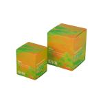 Custom Logo Candle Packaging Box Kraft Paper Material 5×5×5cm Size