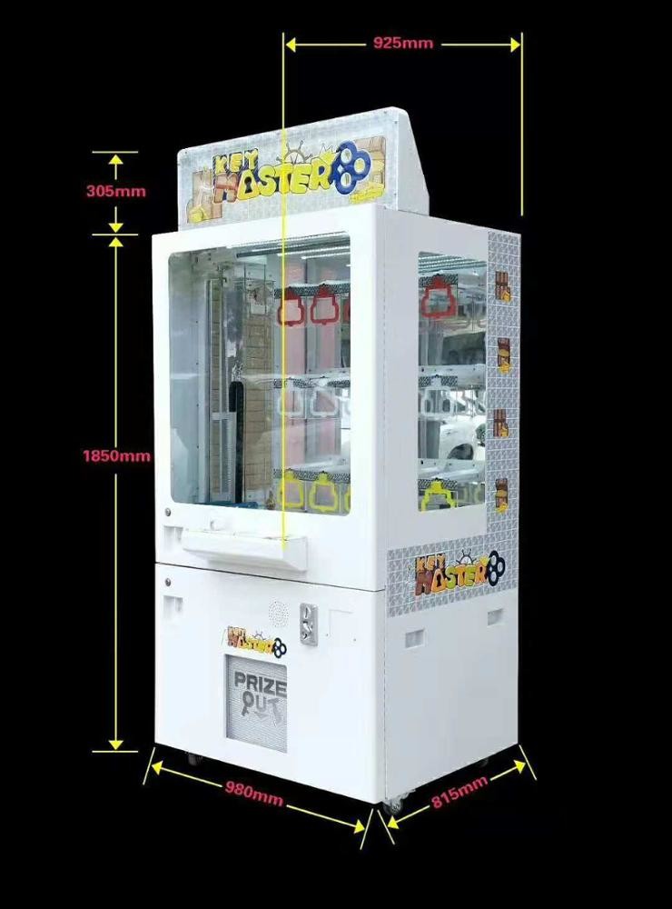 Amusement Park Prize Gift Vending Machine / Master Golden Key Game Machine