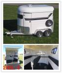 Cheap 2 horse trailer,horse and carriage trailer,float supplier
