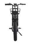 20" City Urban Electric Bicycle with Rear Carrier Battery Position and Vintage