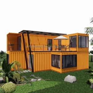 Wholesale 20ft Prefabricated Container House for Hotel by Manufacturers Modern Design Villa Family Residence Villa from china suppliers