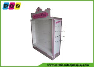 Wholesale Corrugated Retail Three Sides Cardboard Pegs Floor Display Stand For Promotion HD028 from china suppliers