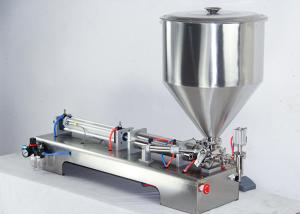 Wholesale Adjustable Semi Automatic Filling Machine , Glass Milk Bottle Filling Machine from china suppliers