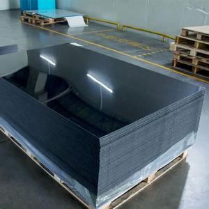 Wholesale Wholesale Customized Size Glossy Cast Black Acrylic Mirror Sheet Lowes from china suppliers