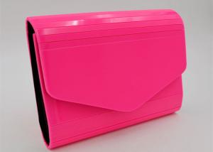 Wholesale Elegant Luxury Cosmetic Evening Clutch Bags Carton Pink Clutch Envelope Bag from china suppliers