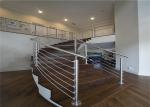 Rod Bar Stainless Steel Balustrade Systems Anti Rusty Performance For Staircase