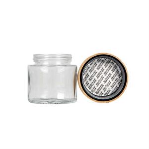 Wholesale Airtight Weed Bamboo Lid Glass Jar Glass Stash Jar Smell Proof from china suppliers