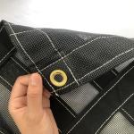 Durable Warp Knitted Long Lasting Outdoor PVC Coated Mesh Fabric