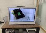 75 Inch Transparent LCD Showcase Jewelry Museum Exhibition 3D Hologram Pyramid