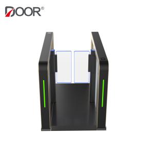 Wholesale Logo Printing Waist High Turnstile Gates With Floor Plates Cut Sheet from china suppliers