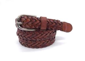 Wholesale BRACHI 105cm Women's Braided Leather Waist Belt For Skirts from china suppliers