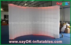Wholesale Photo Booth Wedding Props 3x1.5x2.3m Wedding Inflatable Lighting Photo Booth Shell Cabinet For Party from china suppliers