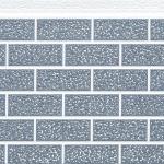 16mm Thickness Antique Brick Polystyrene Metal PU Sandwich Outdoor Panels