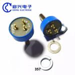 360 Degree Stepless Rotary Potentiometer Conductive Plastic Potentiometer 357