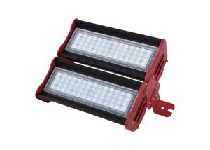 Wholesale Red Black Industrial Outdoor Led Flood Lights 100 Watt 50000h 120 - 130lm/W from china suppliers