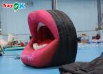 Tarpaulin Custom Inflatable Products For Pub Music Party Mouth Lip Model