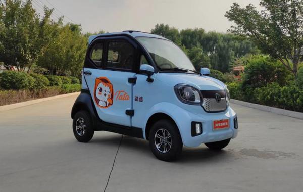 34km/h Four Wheeler Electric Car Mini Convenient Caravan Electric Passenger