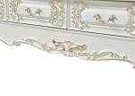 Solid Wood Resin European Style Coffee Table Cabinet