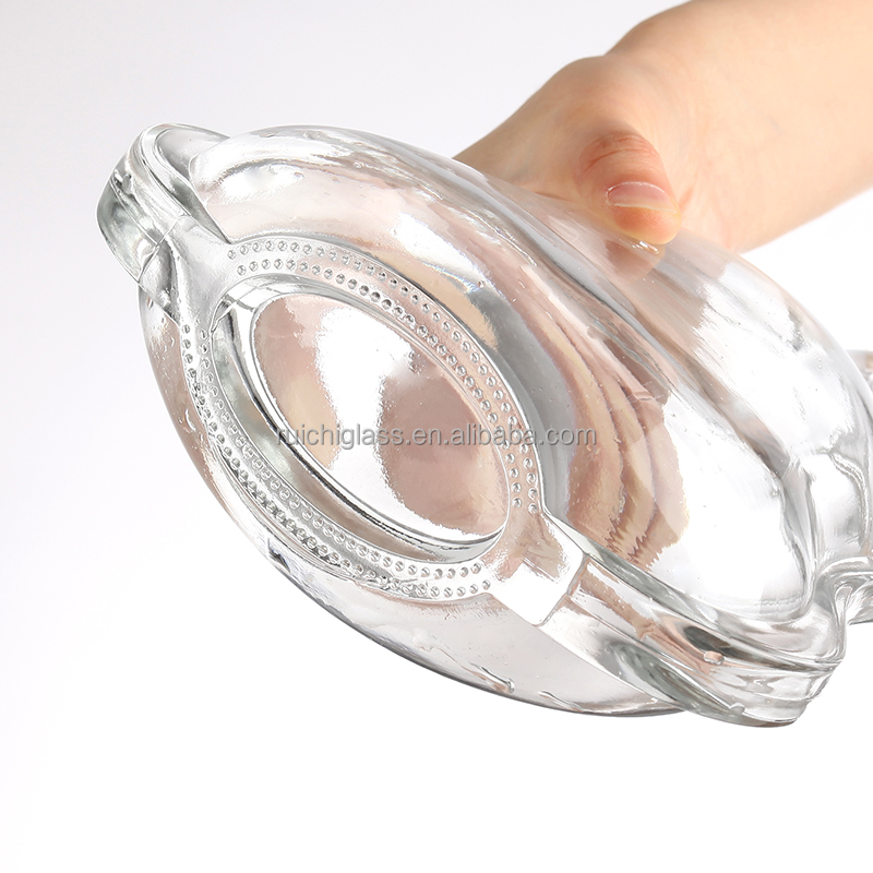 Empty Glass Bottle for of Top-Notch Liquor Brands Whiskey Brandy Rum and Gin