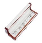 Matte Painting Wooden Gift Boxes , Bracelet Woodworking Jewelry Box For Gifts