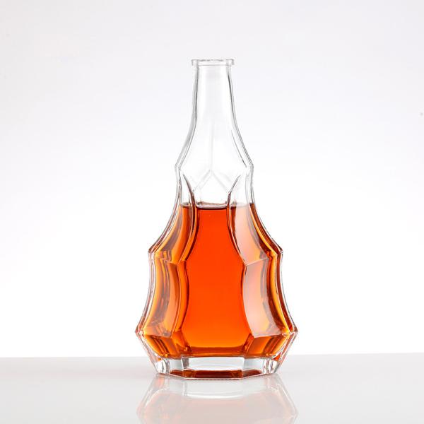 Custom Make 200ml 375ml 500ml 750ml 1000ml Glass Bottle for Vodka Gin Whisky