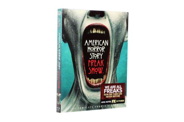 Free DHL Shipping@New Release Blu-Ray DVD Movie American Horror Story Freak Show