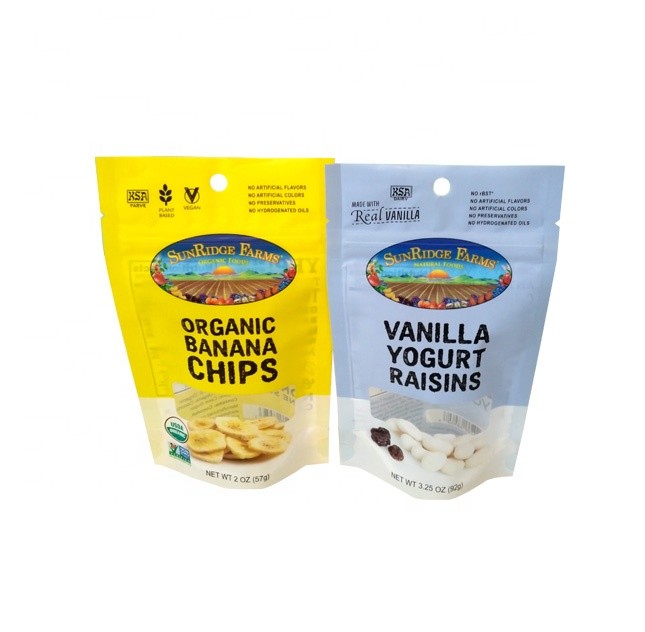 stand up plastic zipper pouch pouch stand up 250g food grade bag