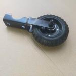 Hot Galvanized Gate Wheel for 6 Inch Under Mount Farm Gate Caster Garden Fence