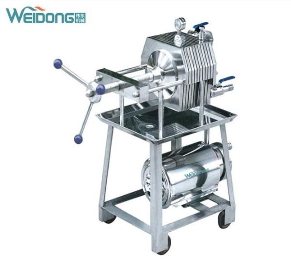 Multilayer Stainless Steel Filter Press , Anticorrosive Pure Water Treatment