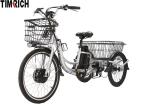 350 Watt Cargo Electric Battery Powered Bike 3 Wheels LCD Display TM-BGL-ET01