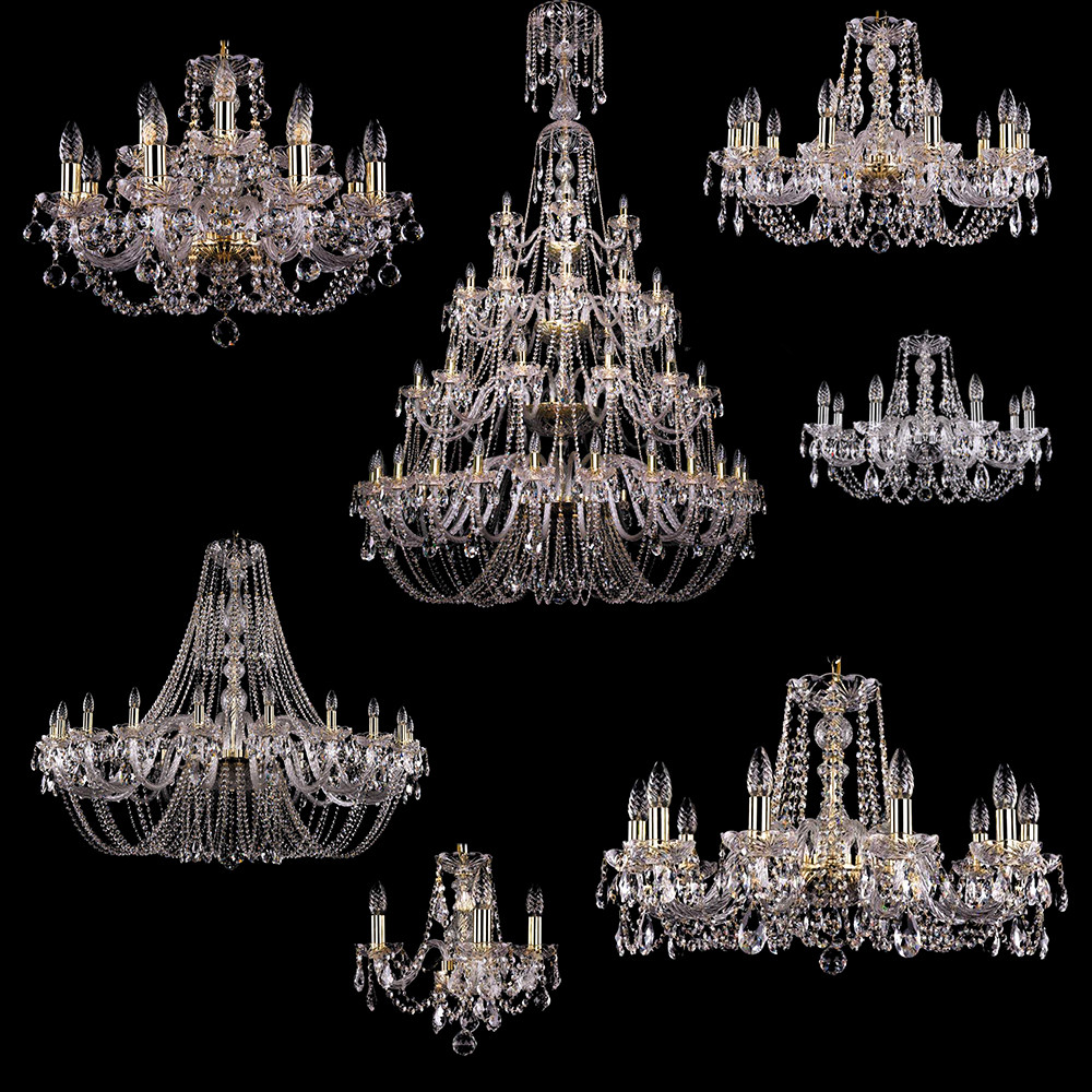 Kichler crystal chandelier hanging lights for lounge (WH-CY-129)