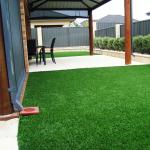 Garden Residential Fake Grass Tile / Hotel Shop Office Artificial Putting Green