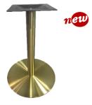 Stainless Steel Table Legs / Hospitality Table Base With Copper Finish 2109-GD
