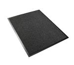 Europe Vyna-Plush Doormat | 7h x 600w x 900d mm | Black/Grey