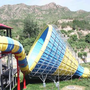 Wholesale Interesting big Fiberglass Water Slides for 4 persons / time from china suppliers
