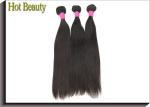 Grade 6A Virgin Hair Extensions SIly Straight For Women / Brazilian Human Hair