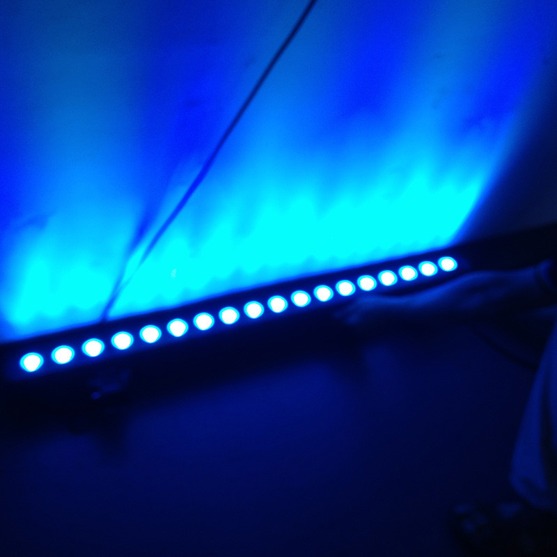 110-230V RGB 3in1 LED Landscape wireless dmx linear wall washer Light